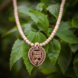 Radha Raman Pure Tulsi Locket Mala