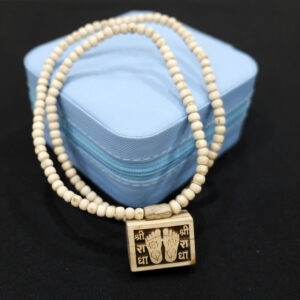 Shri Radha Naam Charan Bhaktmal Pure Tulsi Locket Mala