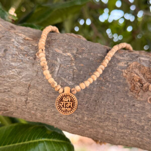 Shri Ram Naam Round Shape Locket Mala