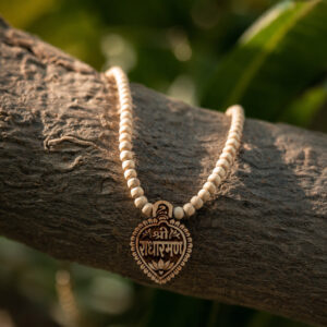 Shri Radha Raman Pure Tulsi Locket Mala